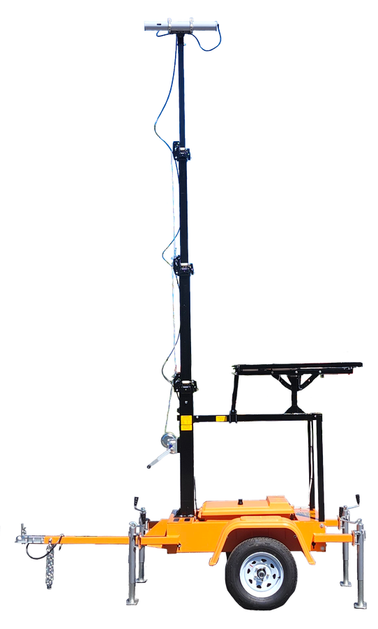 20′ Solar-Powered Tower Trailer