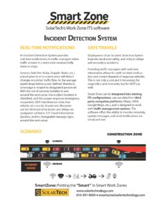 Smart Zone Incident Detection System