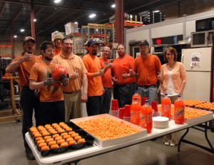 StaffwTableOrangeDay4-13-2016